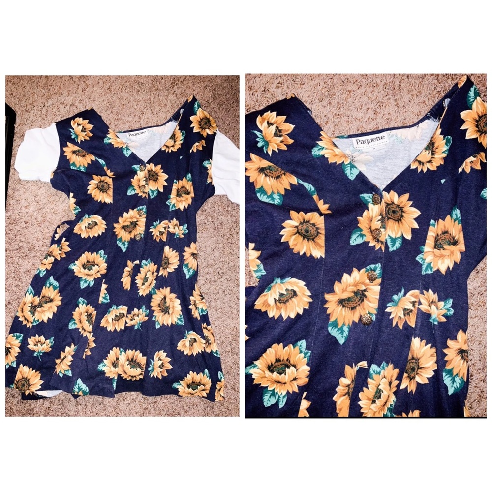 Sunflower romper size medium